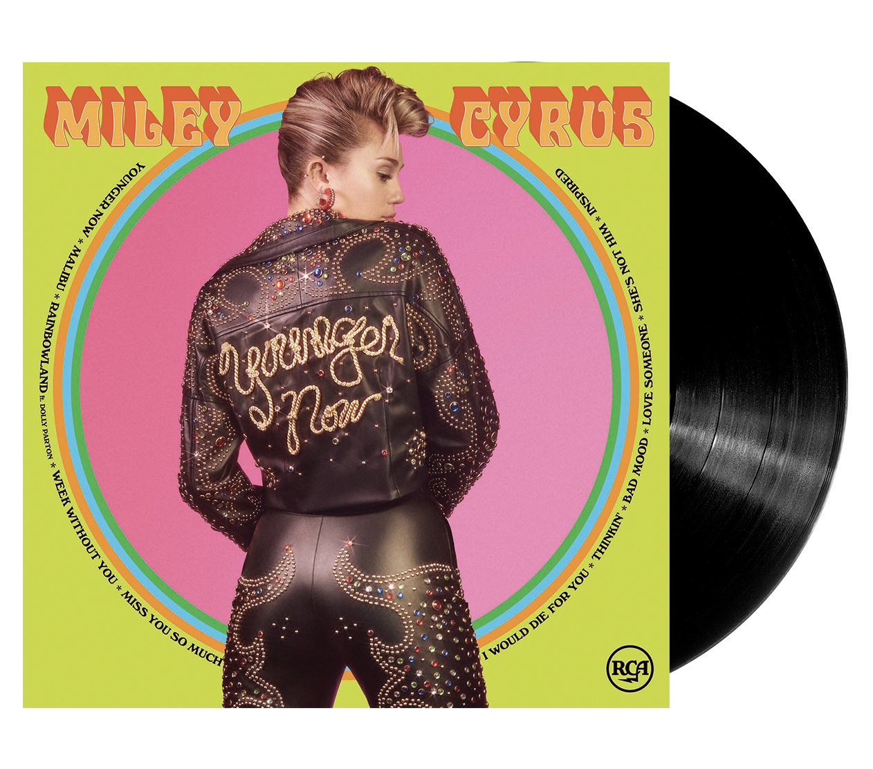 Image of Artwork for Miley Cyrus's Younger Now (LP)